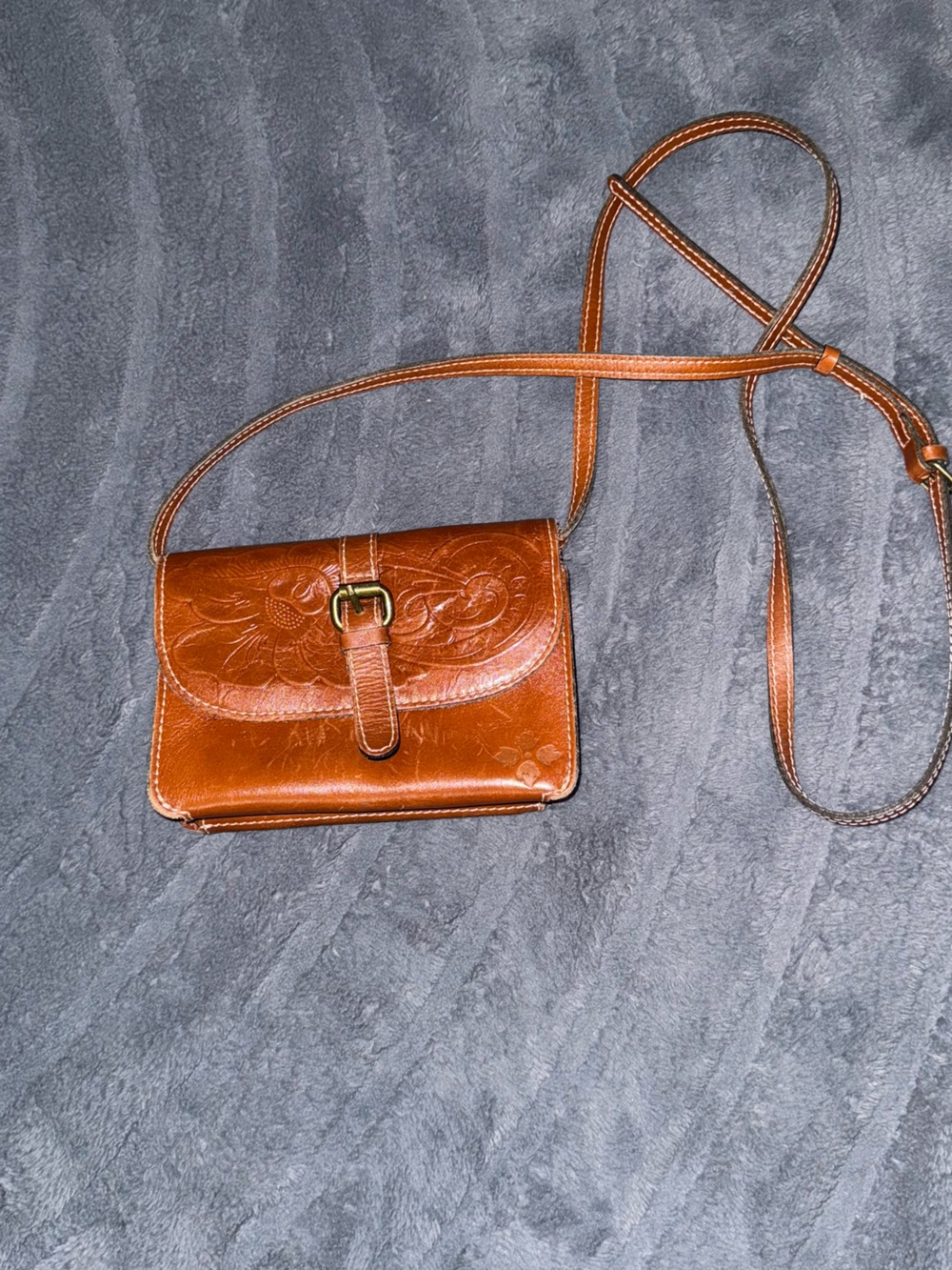 Patricia Nash Bags Crossbody Bag Tooled British Tan tori bag